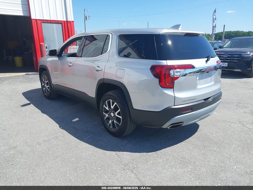 Vin: 1gkknrls5lz124488, lot: 45814001, gmc acadia fwd sle 20203