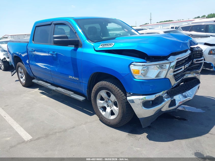 2021 RAM 1500 auction photo 1