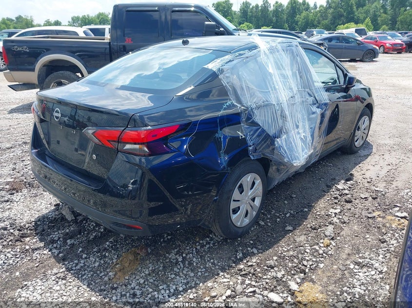 Vin: 3n1cn8dv9sl858546, lot: 45814065, nissan versa 1.6 s 20254