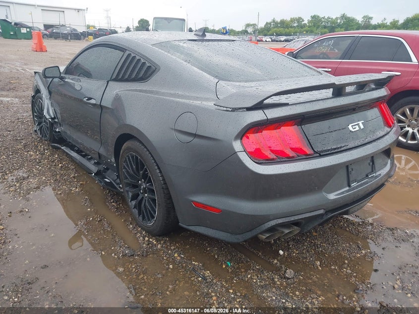 Vin: 1fa6p8cf7n5129728, lot: 45814073, ford mustang gt premium fastback 20223