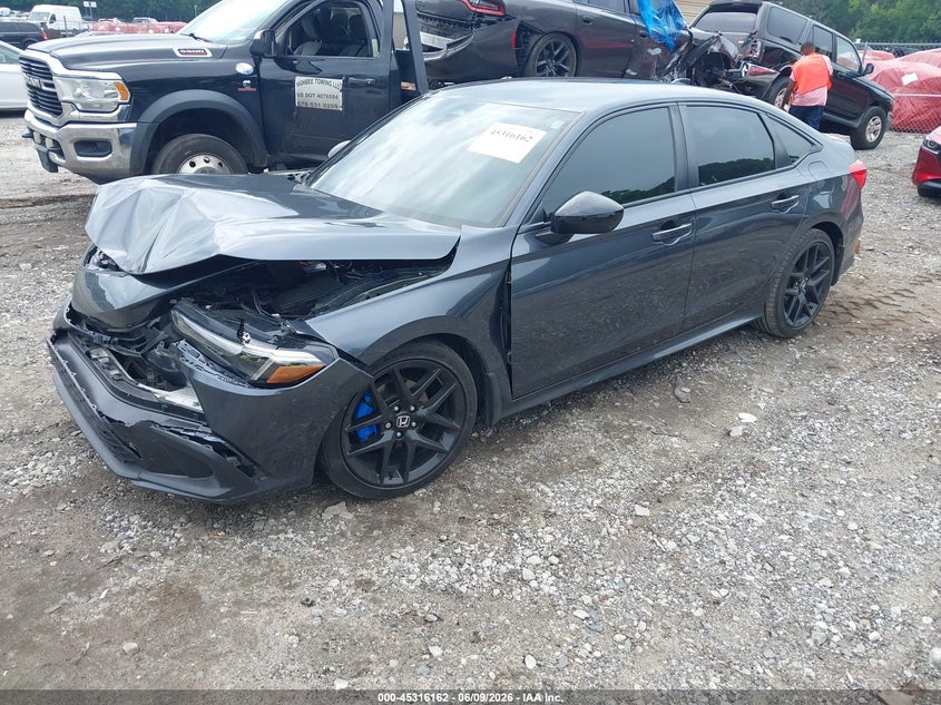 Vin: 2hgfe2f57rh548551, lot: 45814088, honda civic sport 20242