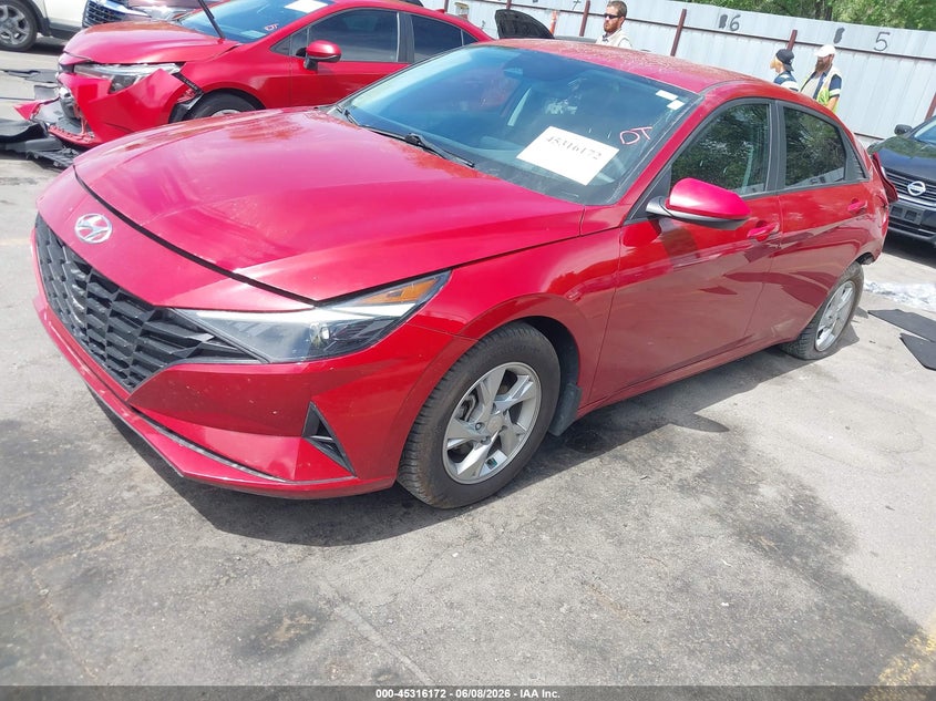 2022 HYUNDAI ELANTRA auction photo 2