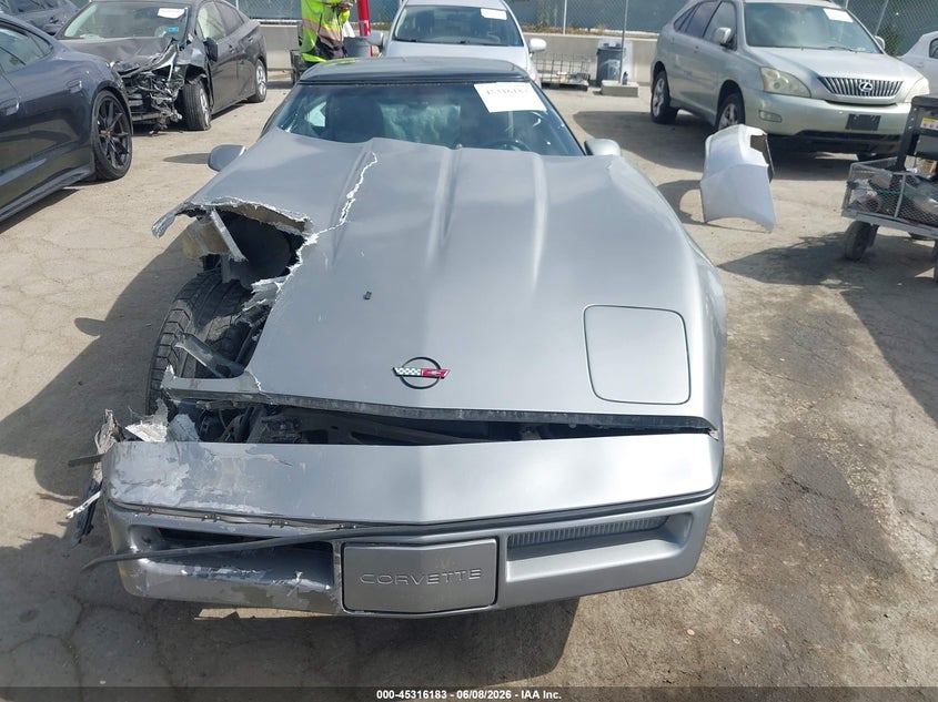 CHEVROLET CORVETTE 1985 VIN 1G1YY0783F5113968