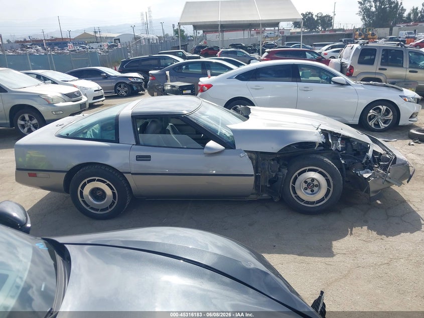 CHEVROLET CORVETTE 1985 VIN 1G1YY0783F5113968