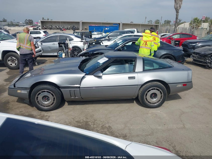 CHEVROLET CORVETTE 1985 VIN 1G1YY0783F5113968
