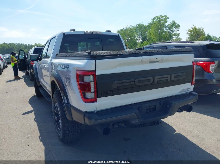 Vin: 1ftfw1rg1pfa11823, lot: 45814111, ford f-150 raptor 20233