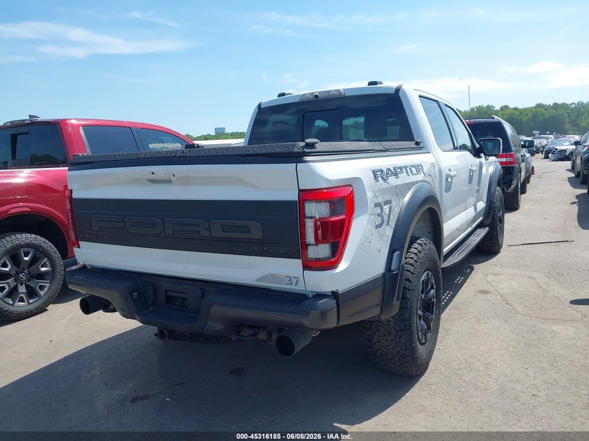 Vin: 1ftfw1rg1pfa11823, lot: 45814111, ford f-150 raptor 20234