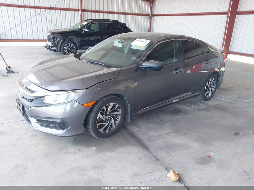 2016 Honda Civic Ex 2HGFC2F77GH571297 photo 1