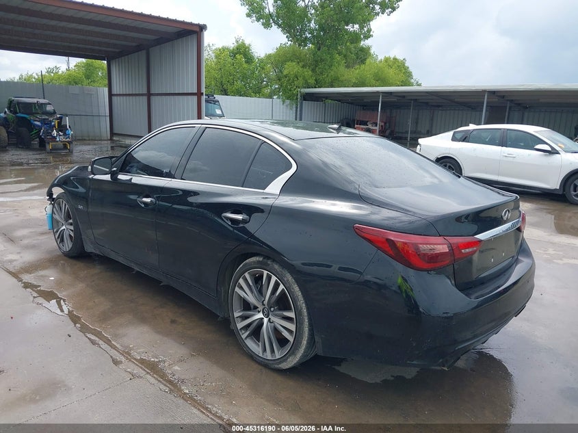 Vin: jn1ev7ap4lm207275, lot: 45814116, infiniti q50 sport 20203