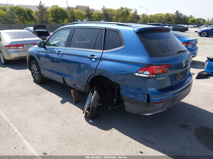 Vin: 3vv1b7axxjm115241, lot: 45814158, volkswagen tiguan 2.0t s 20183