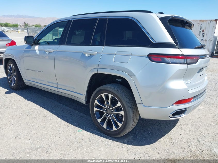 Vin: 1c4rjhdg7s8800194, lot: 45814159, jeep grand cherokee overland 4x4 20253