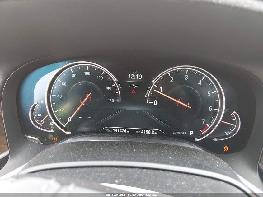 2016 BMW 750I auction photo 7