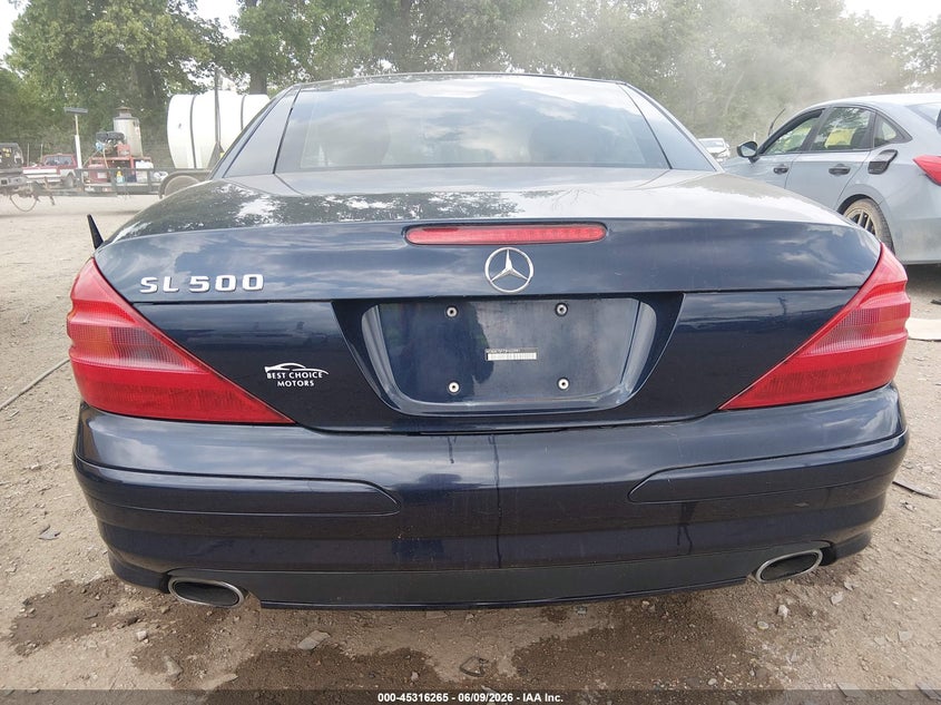 2003 Mercedes-Benz Sl 500 VIN: WDBSK75F73F022991 Lot: 45316265
