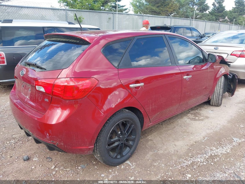 Vin: knafu5a24b5324065, lot: 45814199, kia forte ex 20114
