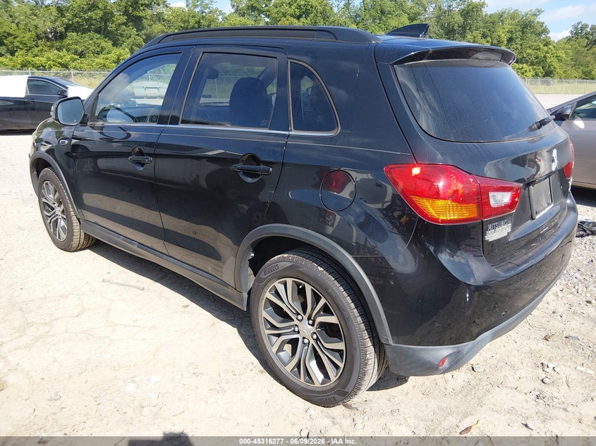 Vin: ja4ar4aw6hz018685, lot: 45814203, mitsubishi outlander sport 2.4 gt/2.4 sel 20173