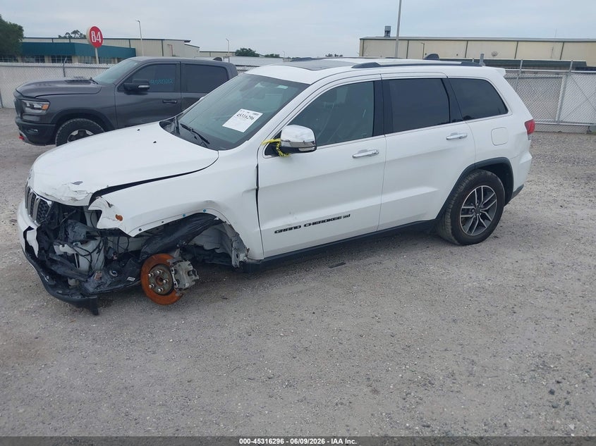 2022 JEEP GRAND CHEROKEE WK auction photo 2