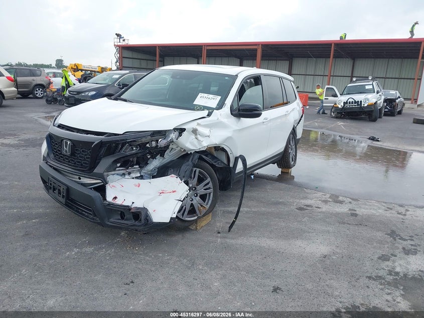 Vin: 5fnyf8h59kb024060, lot: 45814223, honda passport ex-l 20192