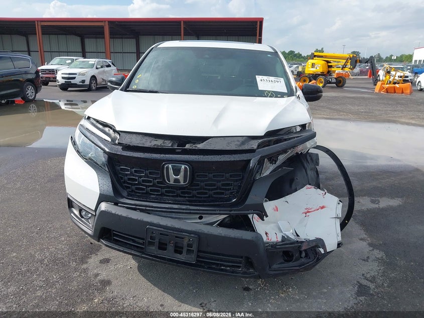 2019 Honda Passport Ex-L VIN: 5FNYF8H59KB024060 Lot: 45316297