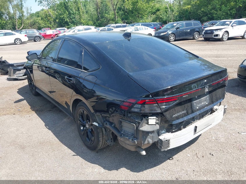 Vin: 1hgcy1f42sa062794, lot: 45814234, honda accord se 20253