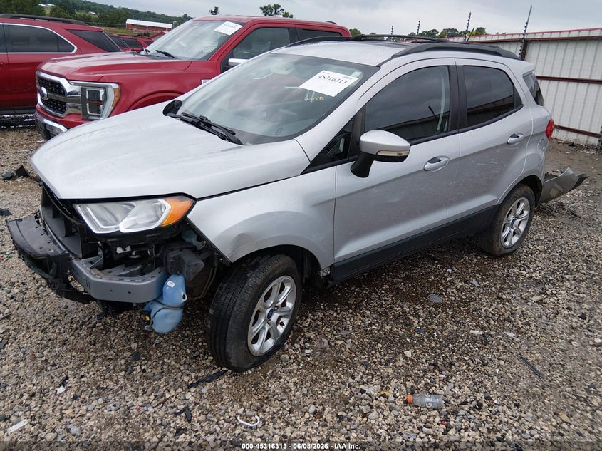 2020 FORD ECOSPORT SPORT UTILITY VEHICLE 2.0L I-4 DI, DOHC, VVT, 166HP
