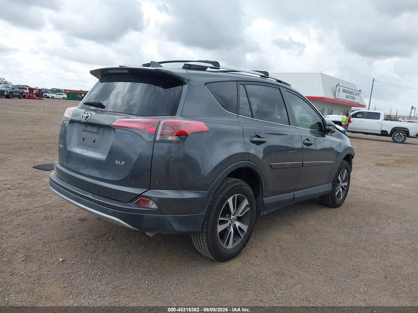 Vin: jtmwfrev8gd091796, lot: 45814288, toyota rav4 xle 20164