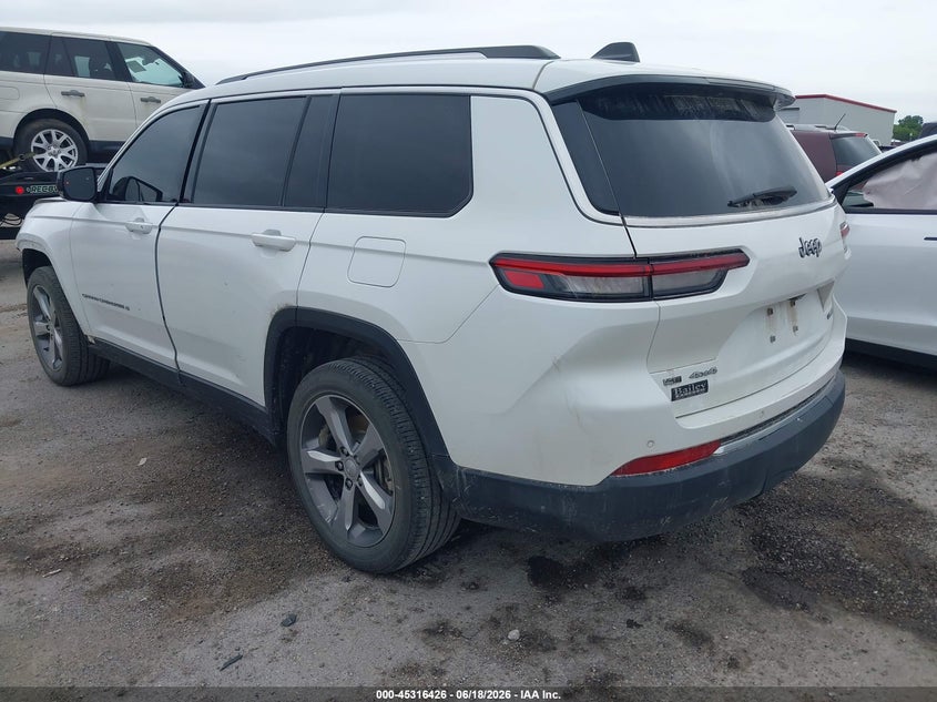 JEEP GRAND CHEROKEE L 2021 VIN 1C4RJKBGXM8198247