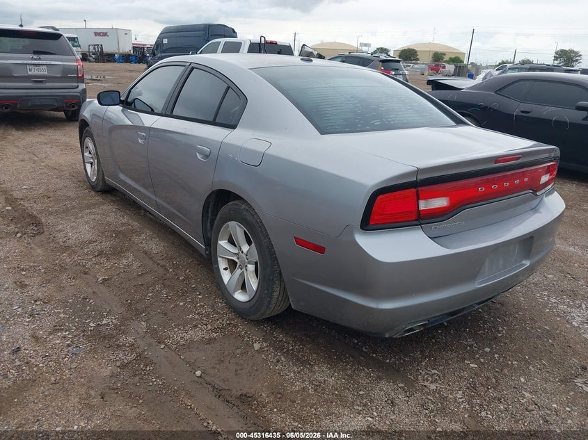 Vin: 2c3cdxbg0eh188983, lot: 45814361, dodge charger se 20143