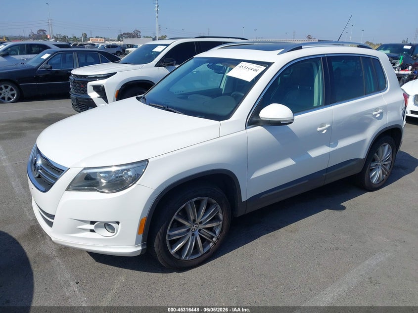 Vin: wvgav7ax0bw505462, lot: 45814374, volkswagen tiguan sel 20112