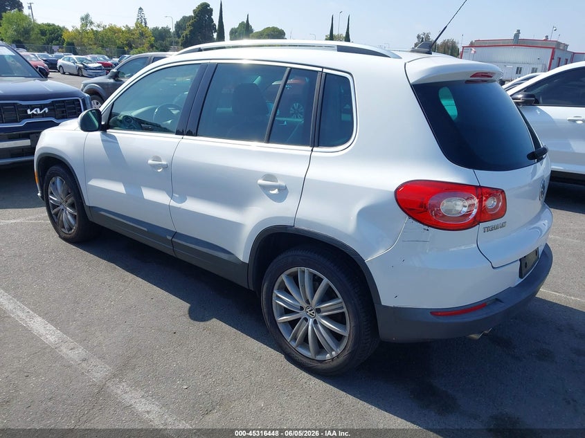 Vin: wvgav7ax0bw505462, lot: 45814374, volkswagen tiguan sel 20113