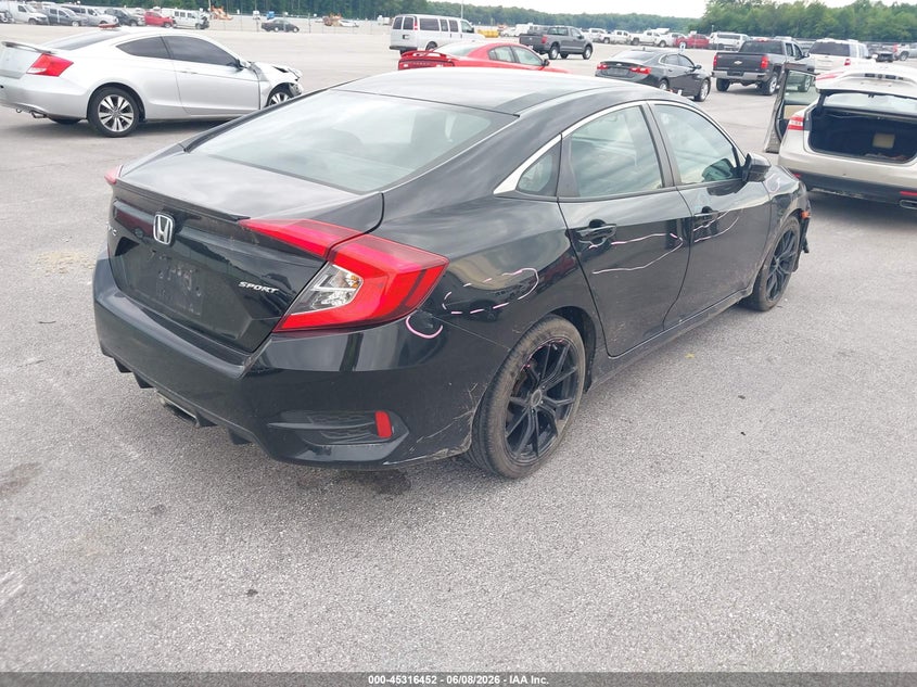 2019 HONDA CIVIC auction photo 4