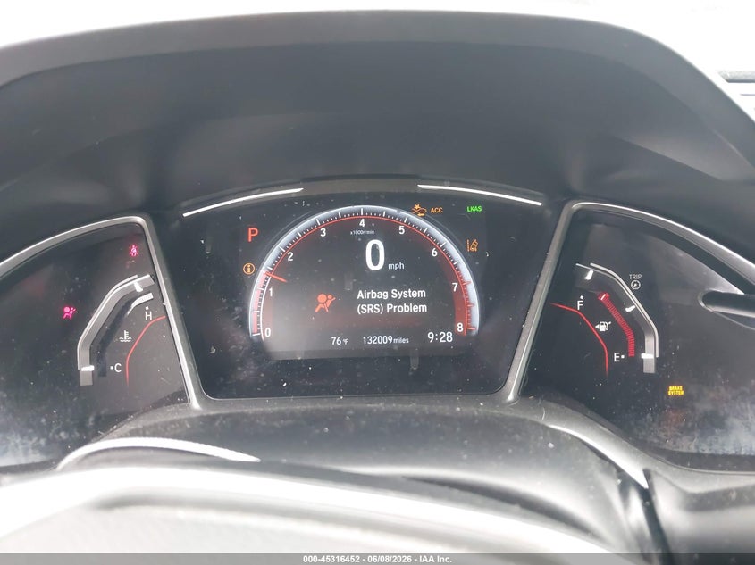 2019 HONDA CIVIC auction photo 7