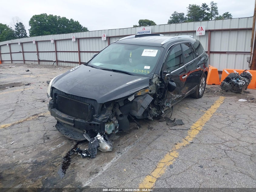 Vin: 5gakrbkd0ej334588, lot: 45814383, buick enclave leather 20142