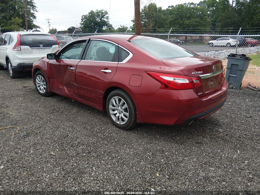 Vin: 1n4al3ap4gc146666, lot: 45814384, nissan altima 2.5 s 20163