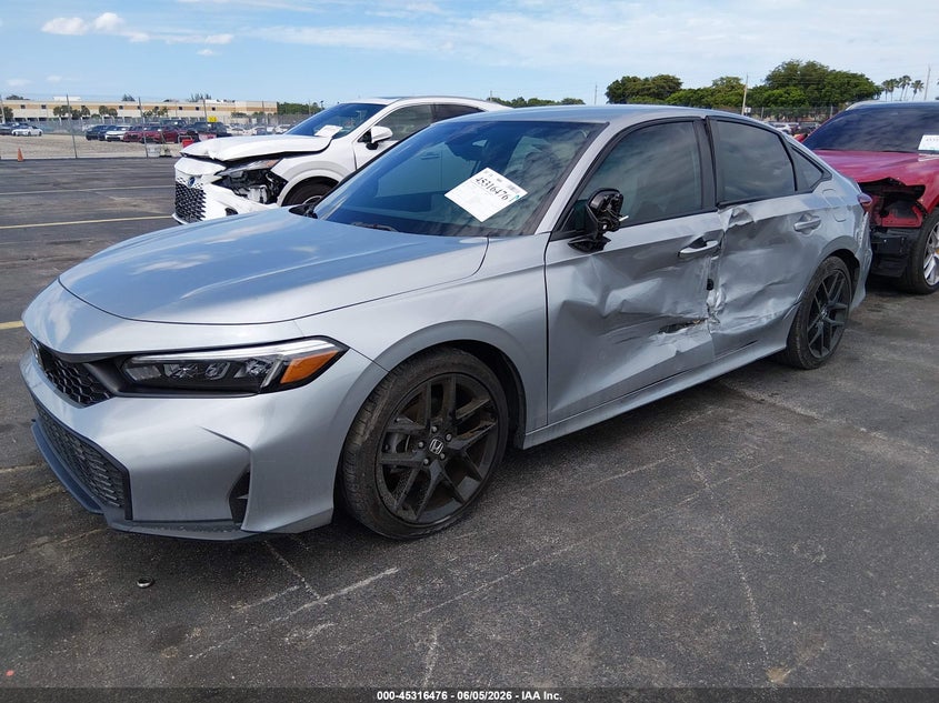 2025 HONDA CIVIC 2.0L I-4 DI, DOHC, V(VIN: 2HGFE2F55SH503341