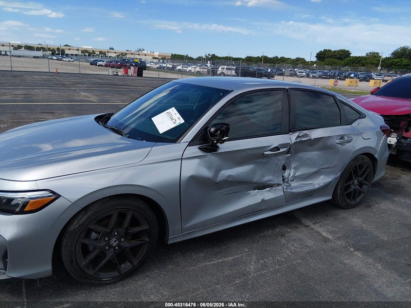 2025 HONDA CIVIC 2.0L I-4 DI, DOHC, V(VIN: 2HGFE2F55SH503341