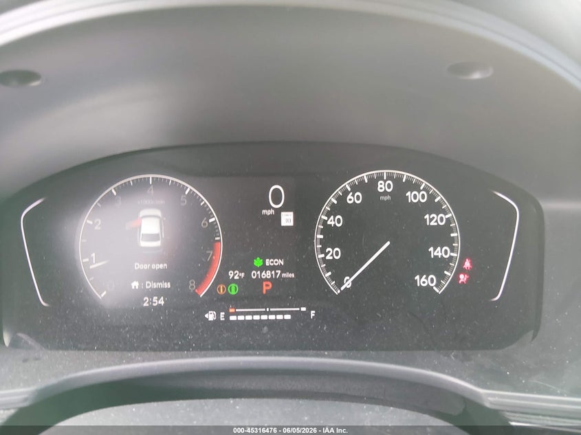 2025 HONDA CIVIC 2.0L I-4 DI, DOHC, V(VIN: 2HGFE2F55SH503341