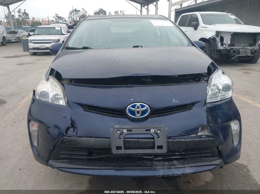 2015 Toyota Prius Three VIN: JTDKN3DU4F0438599 Lot: 45316485