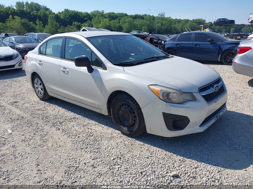 2013 SUBARU IMPREZA auction photo 1