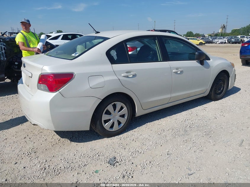 2013 SUBARU IMPREZA auction photo 4