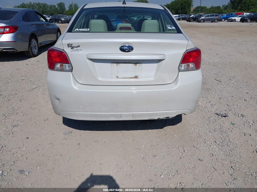 2013 SUBARU IMPREZA auction photo 6