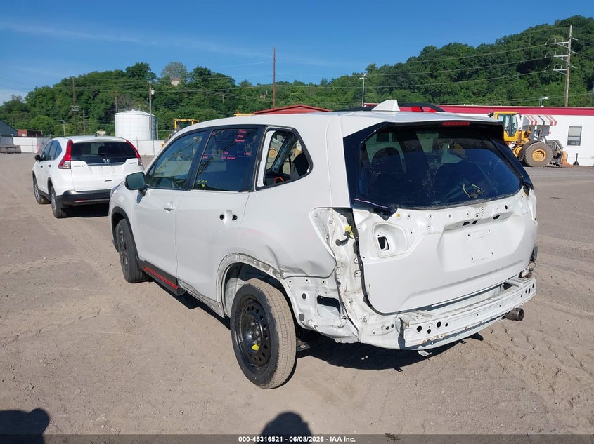Vin: jf2skarc0mh514655, lot: 45814447, subaru forester sport 20213