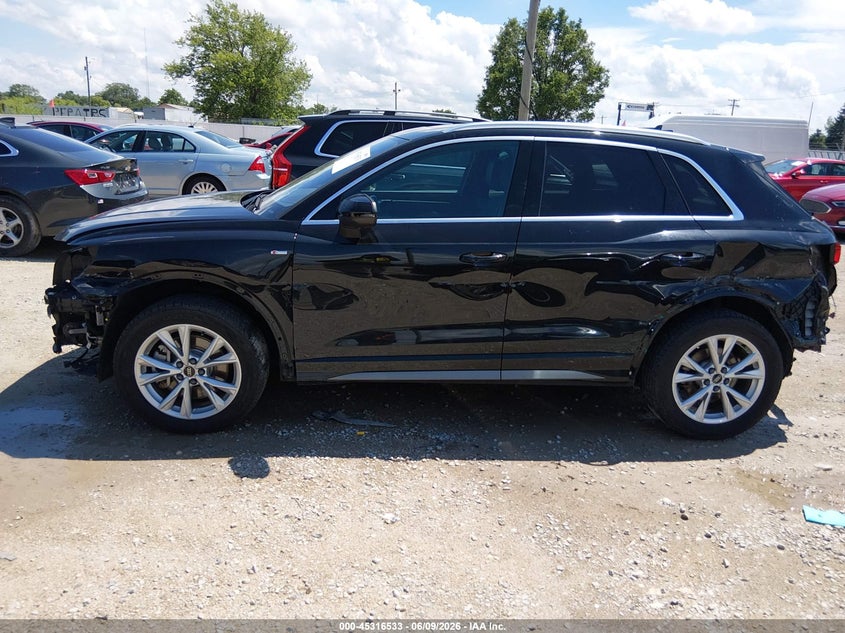 2023 Audi Q3 Premium 45 Tfsi S Line Quattro Tiptronic VIN: WA1DECF37P1113903 Lot: 45316533