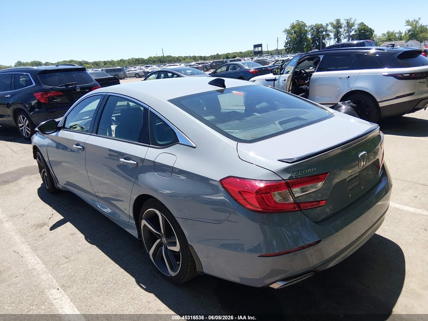 Vin: 1hgcv1f36na083121, lot: 45814462, honda accord sport 20223