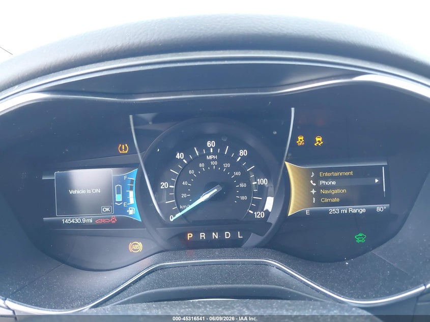 2015 FORD FUSION SEDAN 2.0L I-4 DOHC, VVT, 141HP
