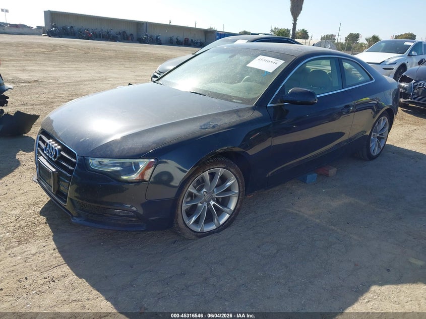 Vin: waulfafr8da001823, lot: 45814472, audi a5 2.0t premium 20132