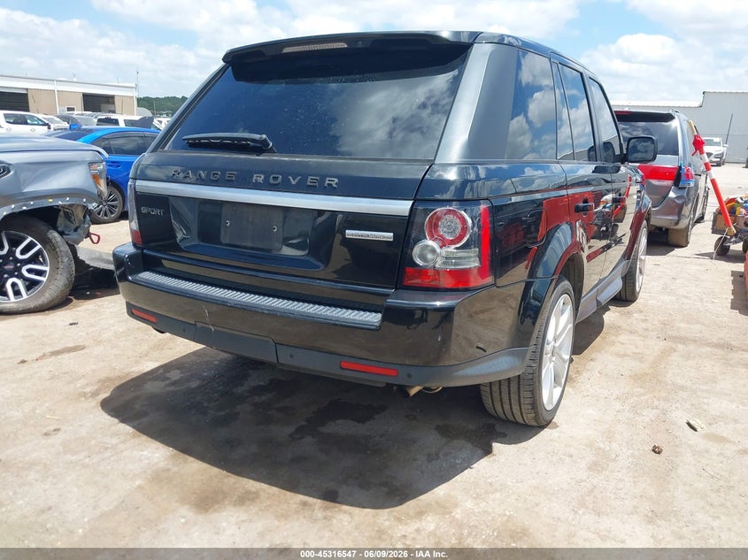 Vin: salsk2d46ca758220, lot: 45814473, land rover range rover sport hse 20124