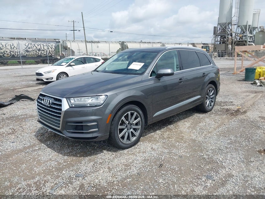 Vin: wa1vaaf79jd034701, lot: 45814474, audi q7 3.0t premium 20182