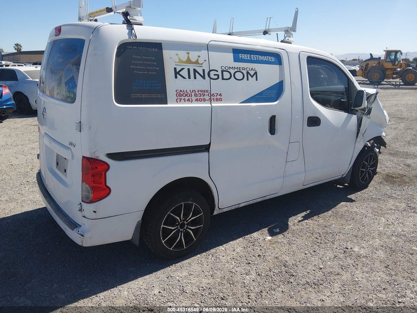 Vin: 3n6cm0kn9jk698724, lot: 45814476, nissan nv200 sv 20184