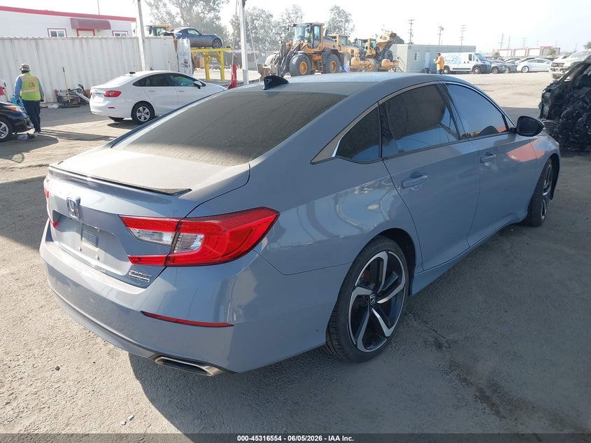 VIN 1HGCV1F41MA114220 2021 HONDA ACCORD SPORT SPECIAL EDITION