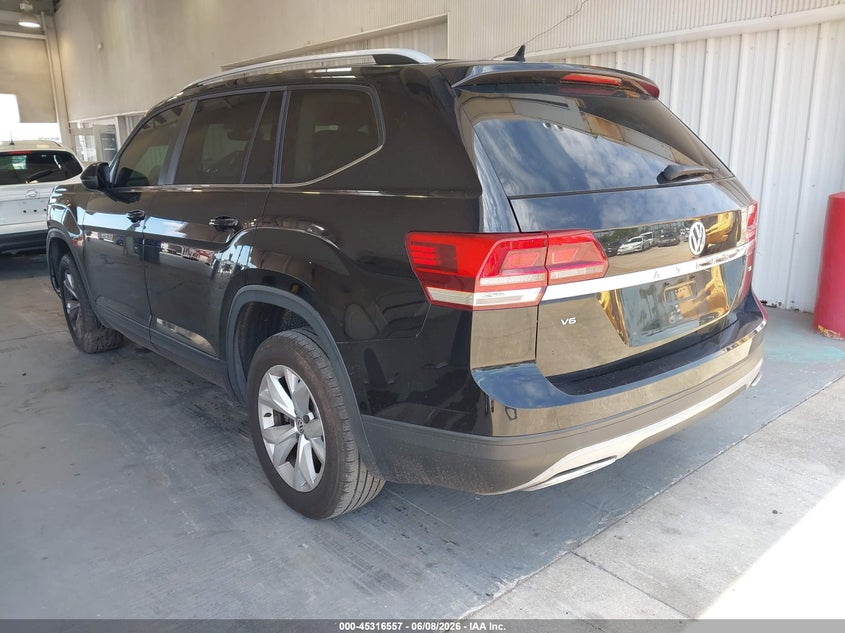 Vin: 1v2dr2ca4jc546824, lot: 45814483, volkswagen atlas 3.6l v6 se/3.6l v6 se w/technology 20183